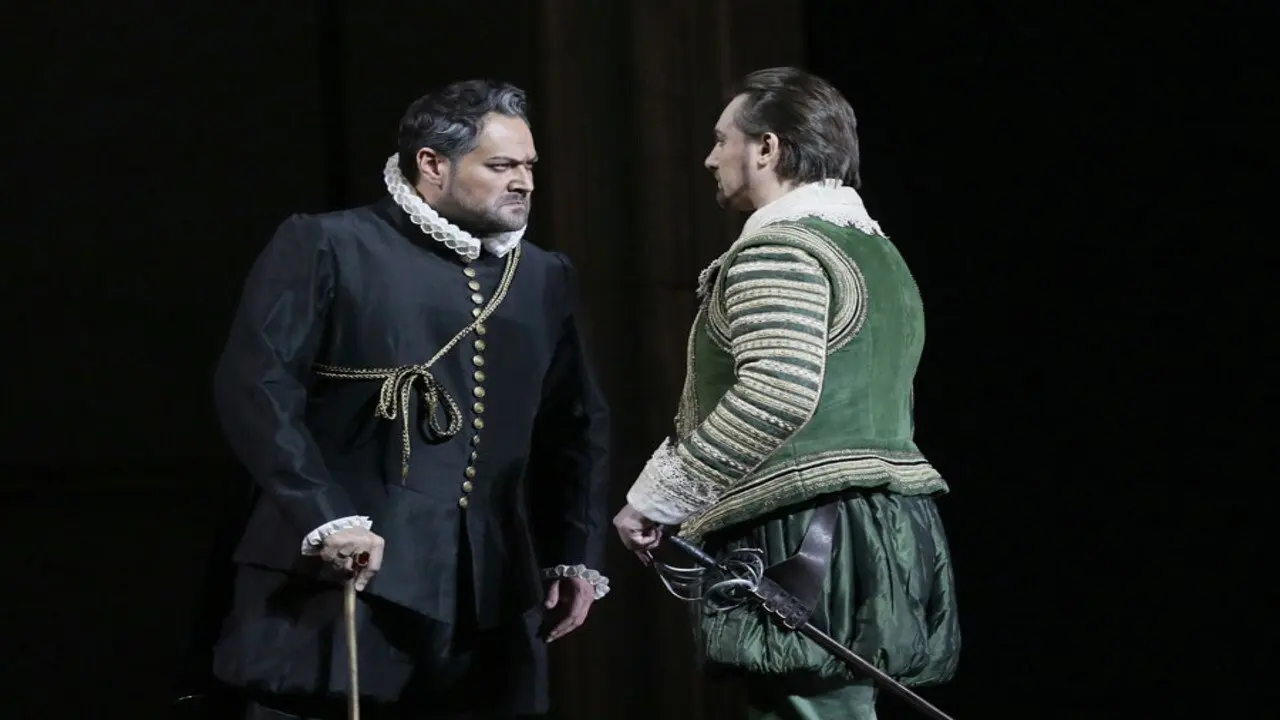The Metropolitan Opera: Don Carlos backdrop