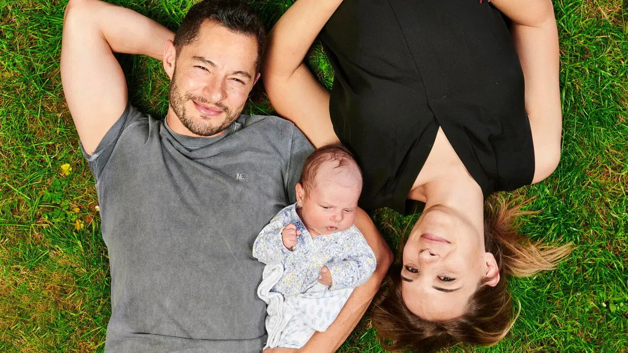 Our Baby: A Modern Miracle backdrop