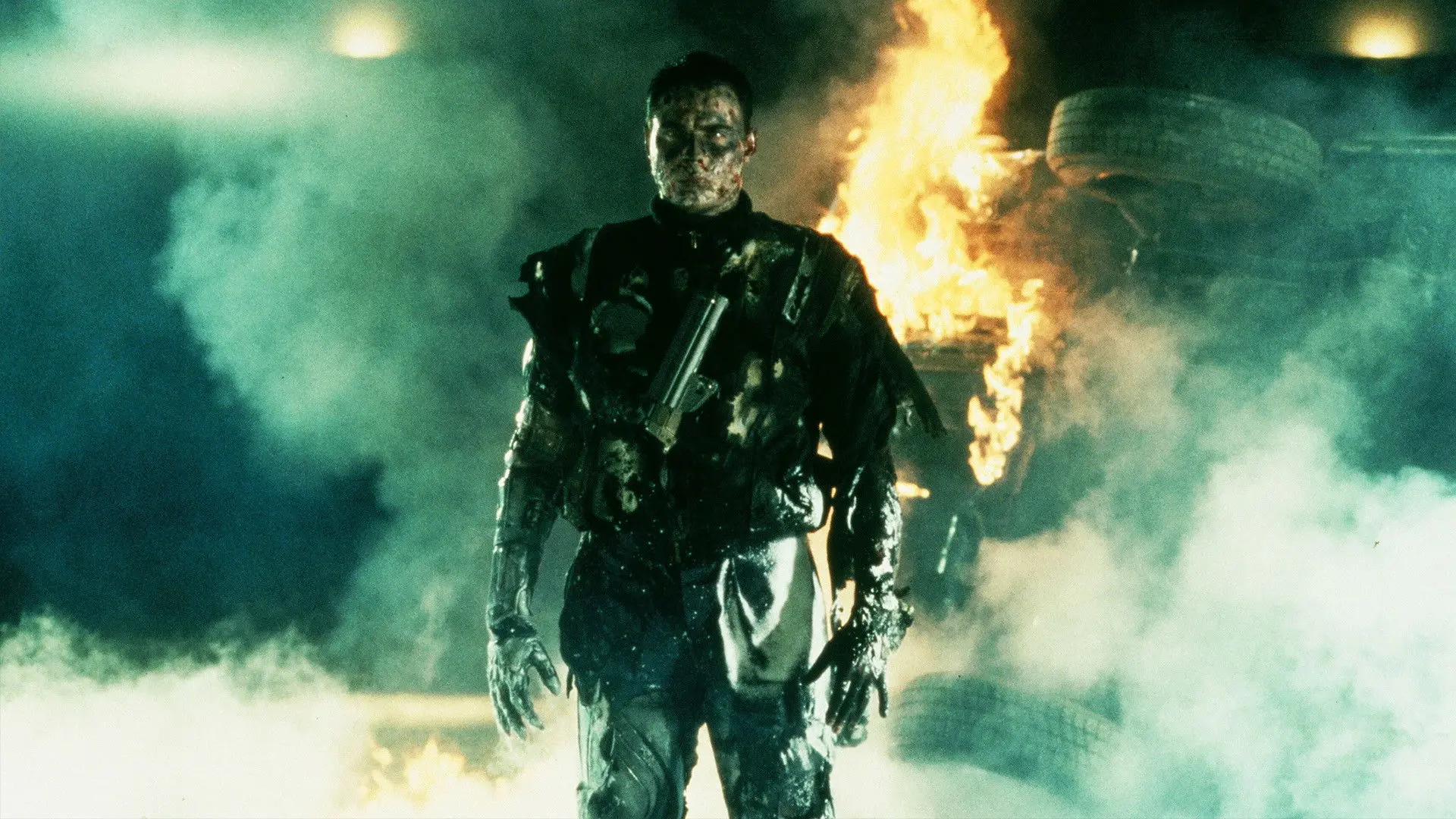 Cyborg Cop backdrop