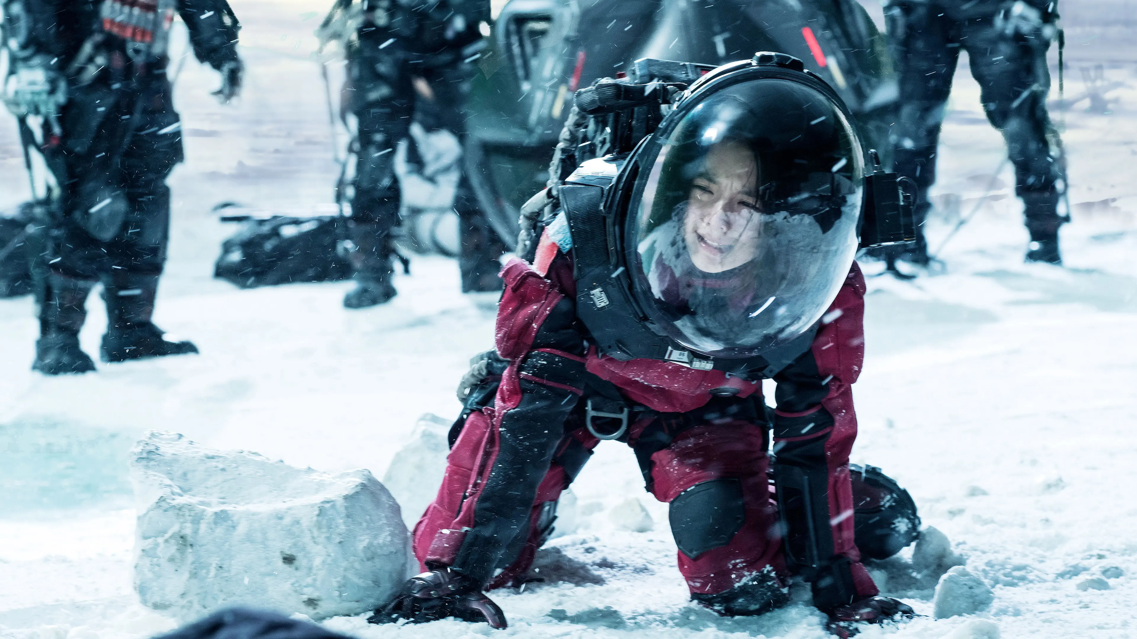 The Wandering Earth backdrop
