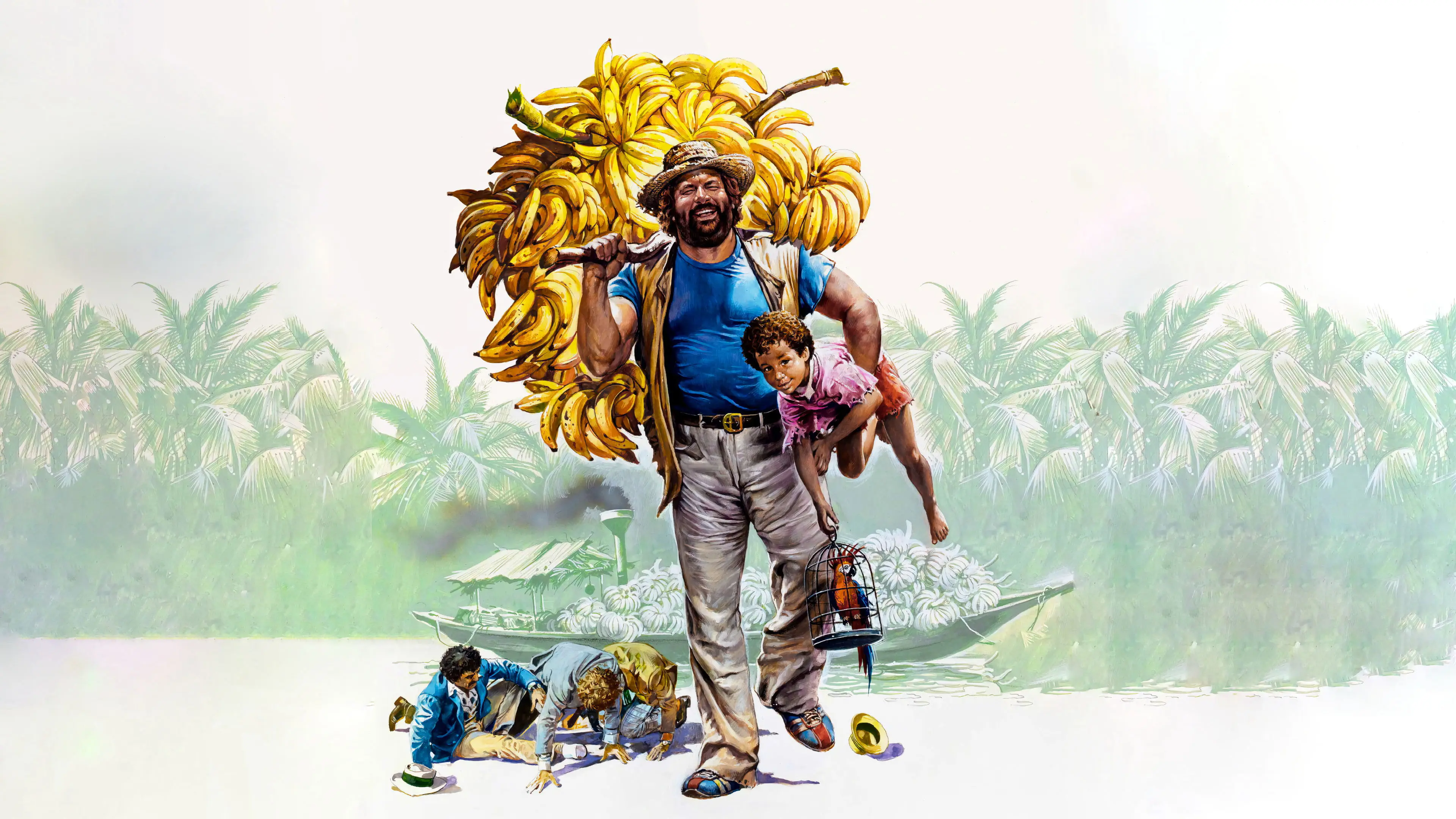 Banana Joe backdrop