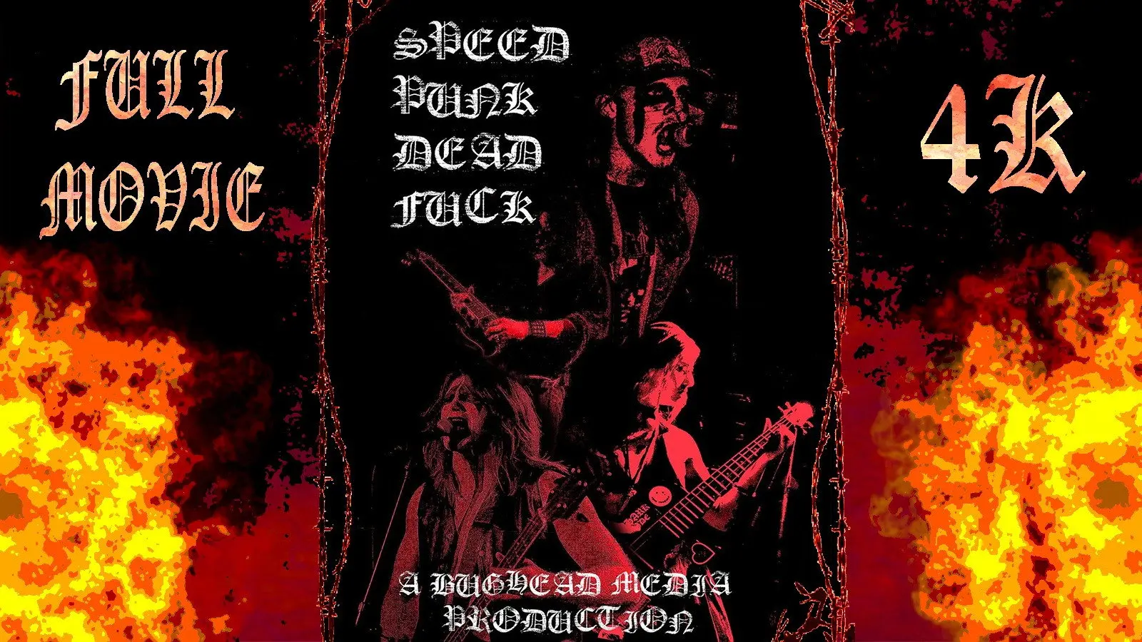 Speed Punk Dead Fuck backdrop