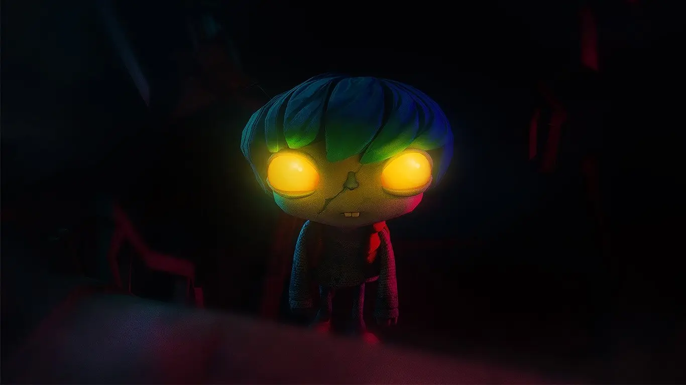 Gloomy Eyes backdrop