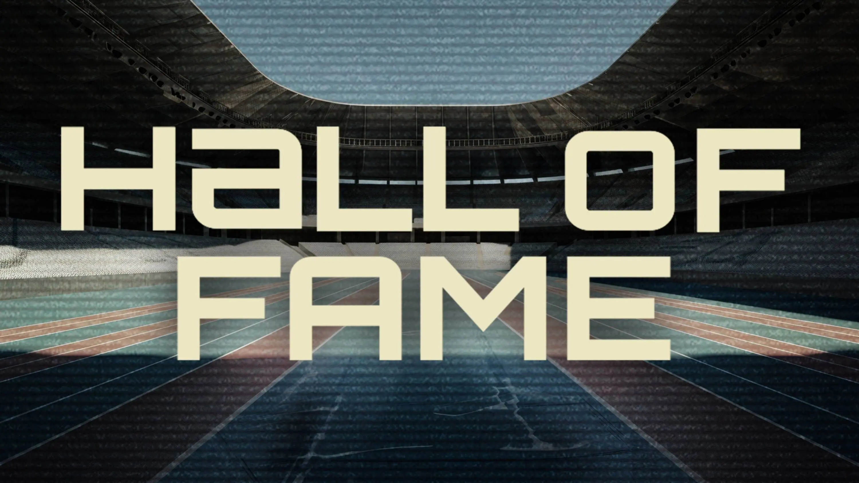 Hall of Fame backdrop