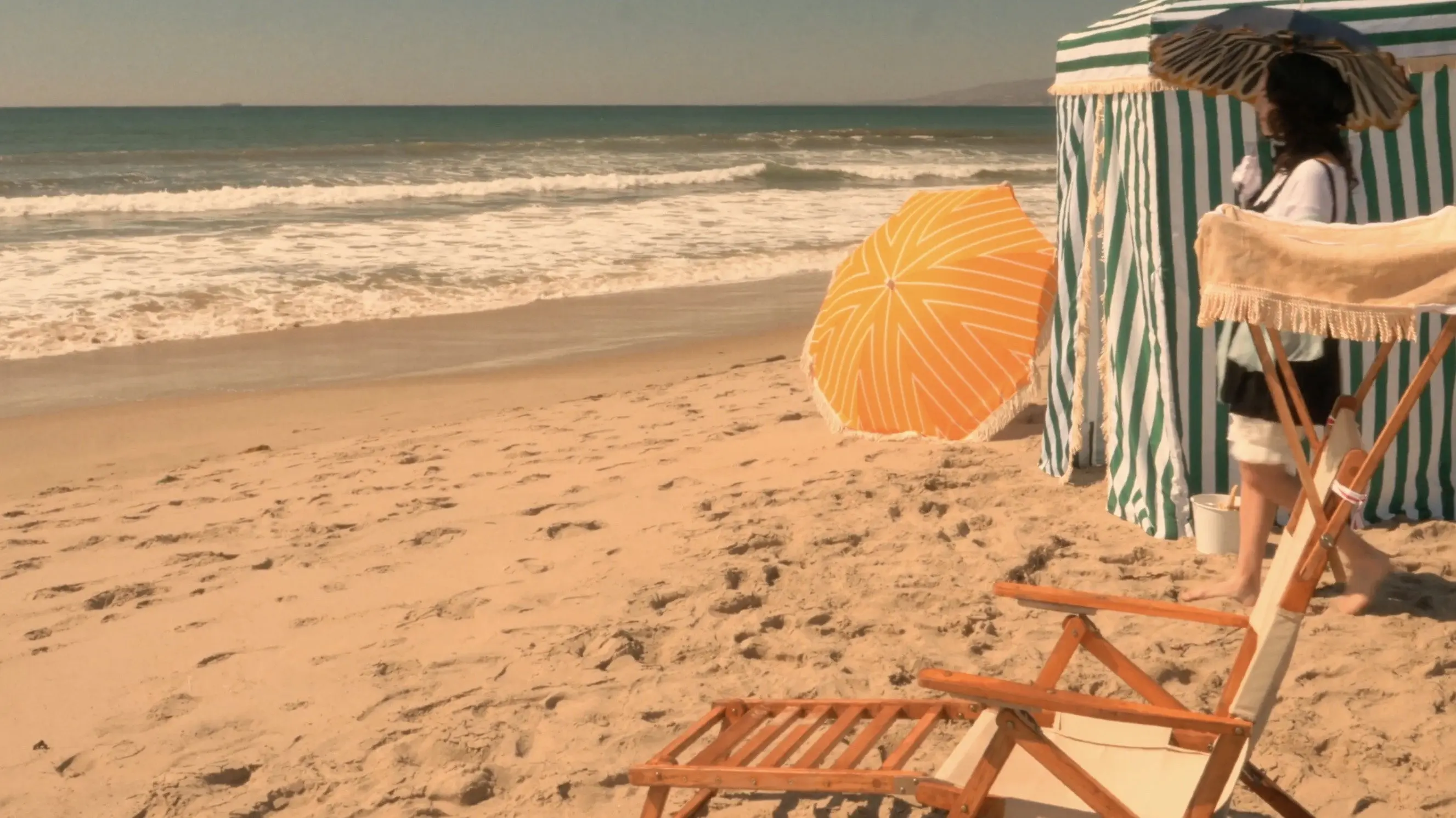 An Afternoon At The Beach backdrop