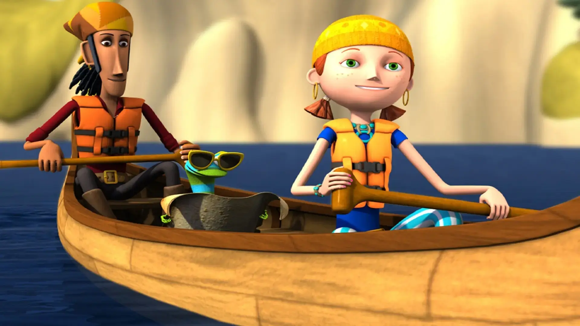 Pirates: Adventures in Art backdrop