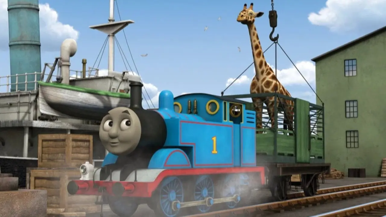 Thomas & Friends: Curious Cargo backdrop