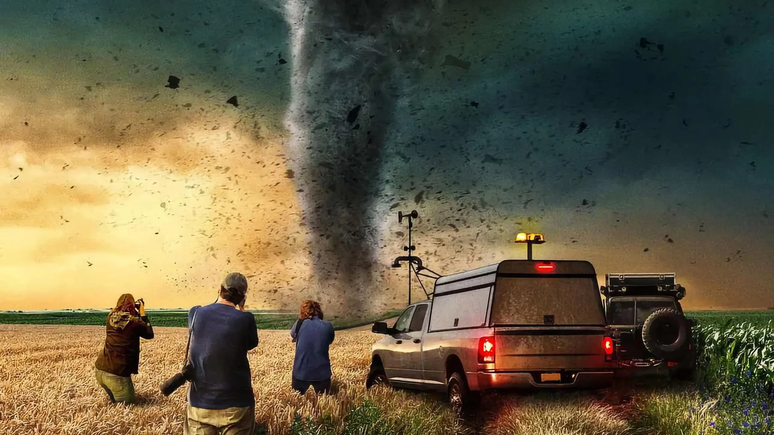 In the Eye of the Storm: Chasers backdrop