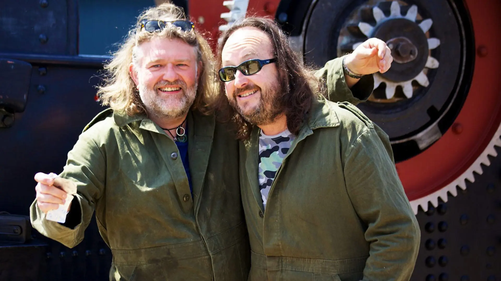 The Hairy Bikers' Restoration Road Trip backdrop