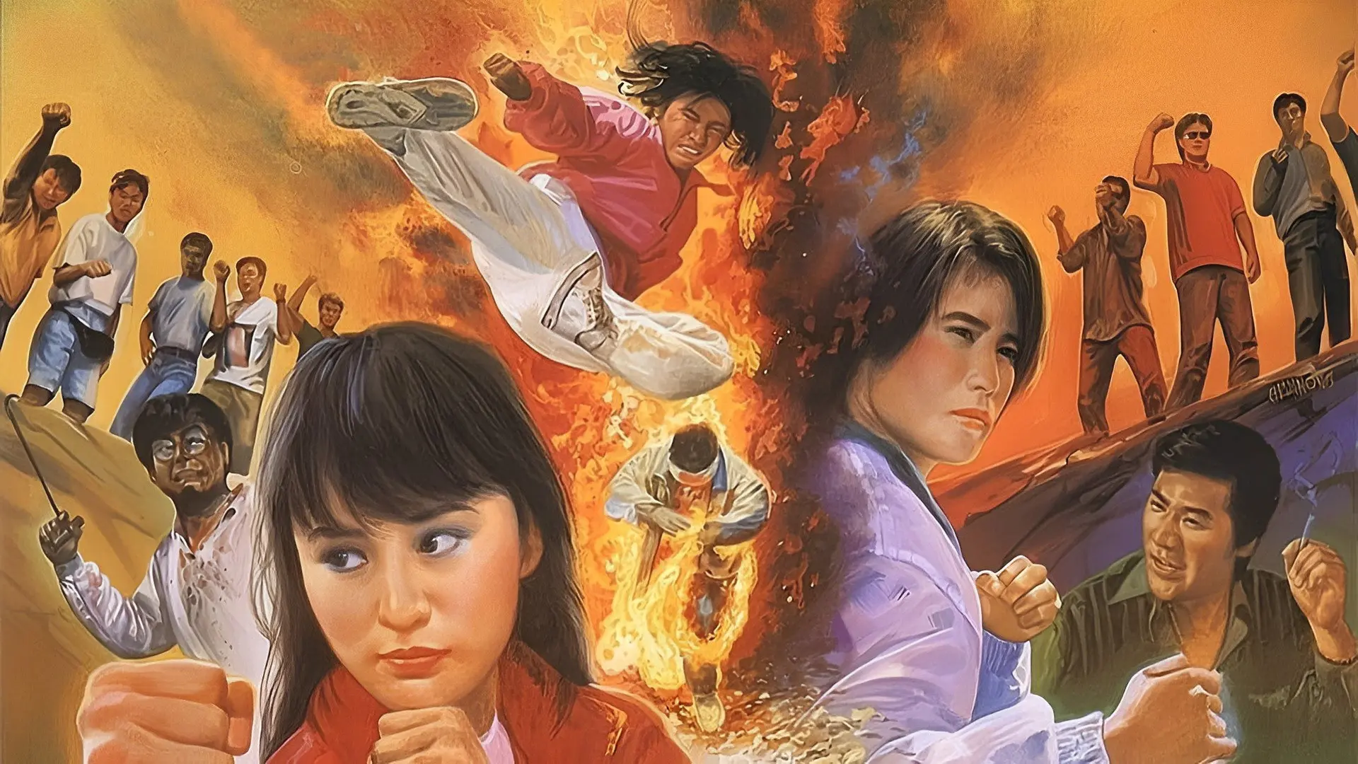 Kickboxer's Tears backdrop