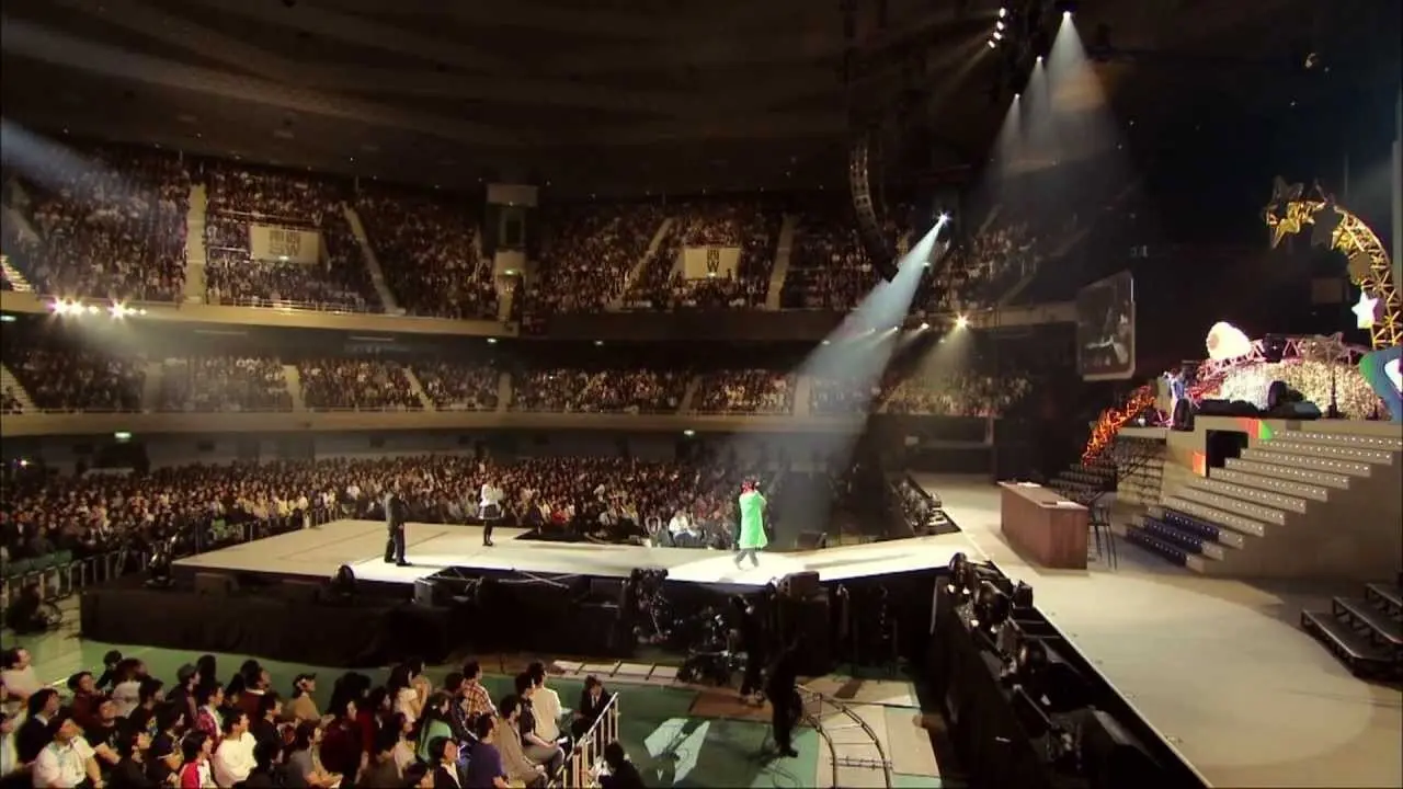 Lucky Star in Budokan backdrop