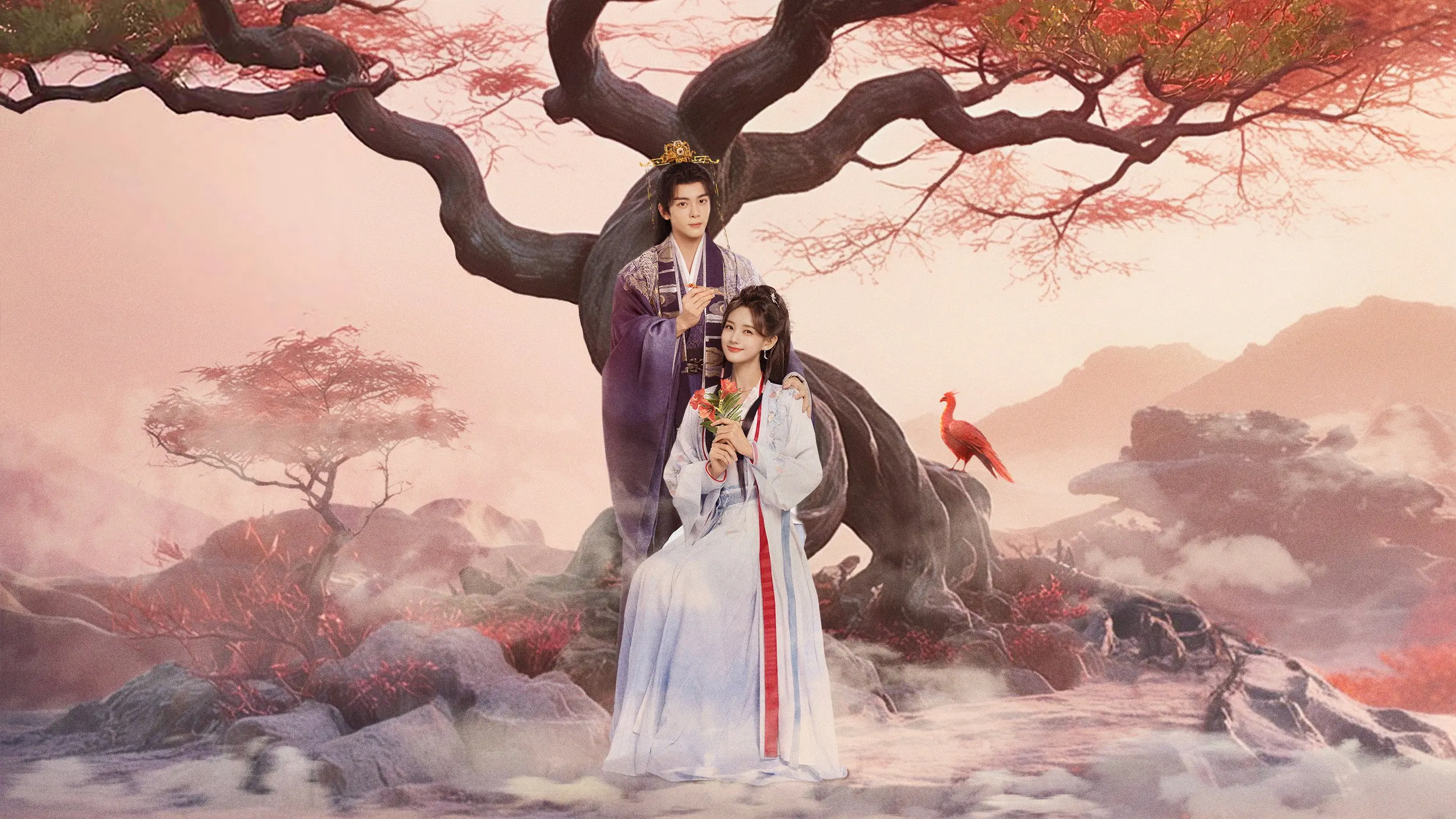 The Legend of Rosy Clouds backdrop
