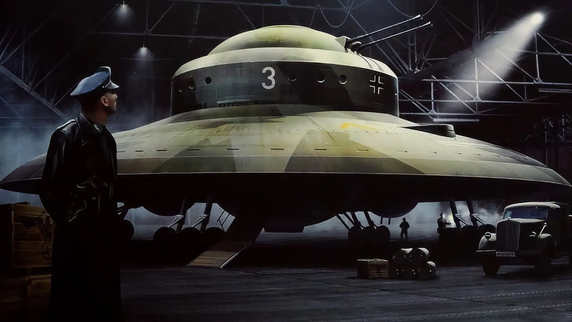 Nazi UFO Conspiracy backdrop
