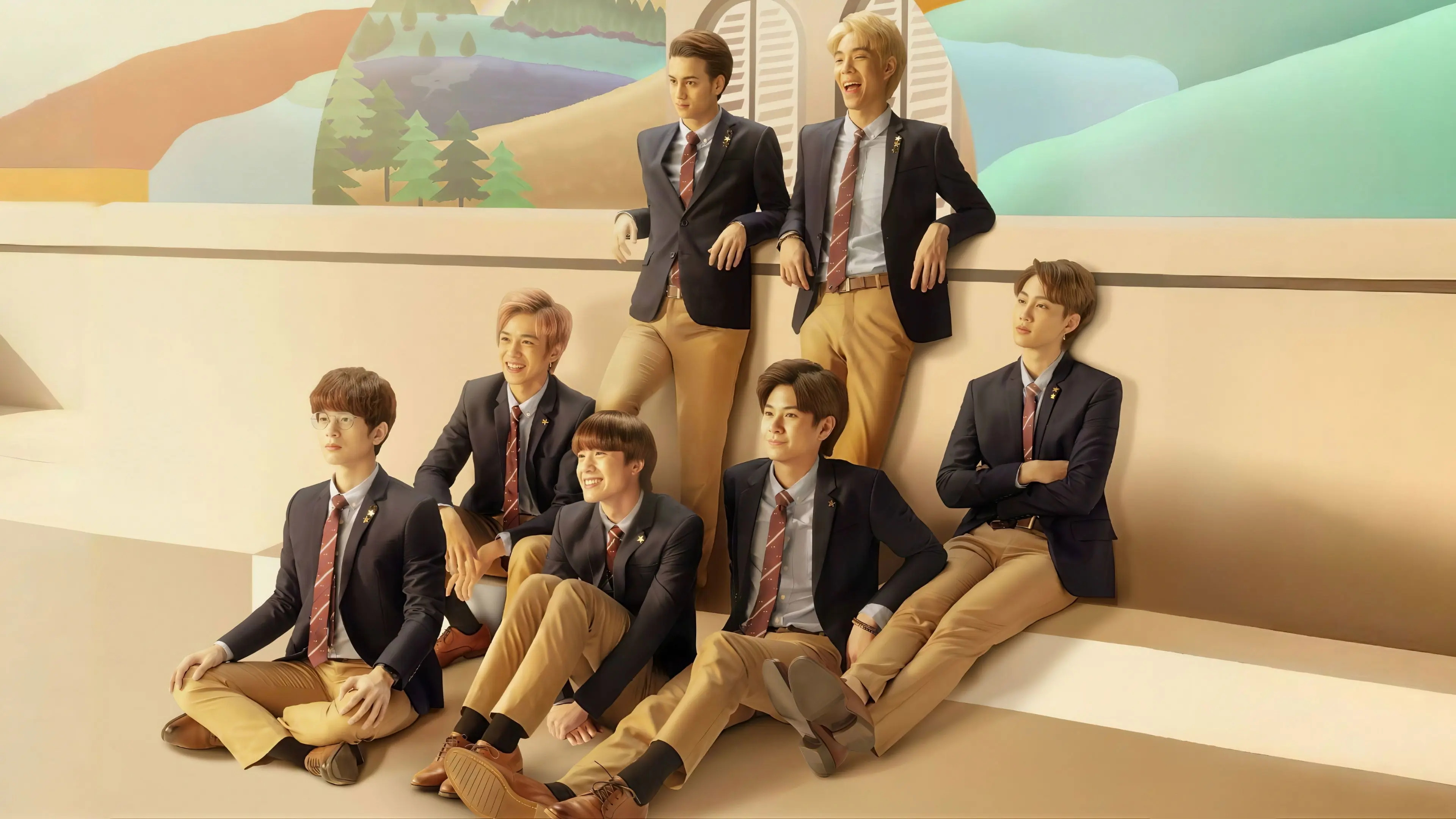 Great Men Academy backdrop