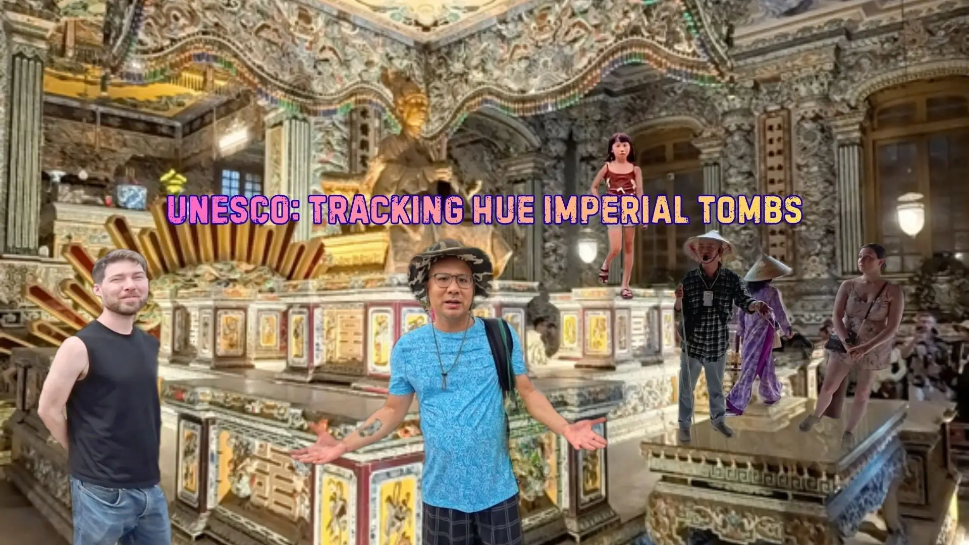 UNESCO Tracking the Hue Imperial Tombs backdrop