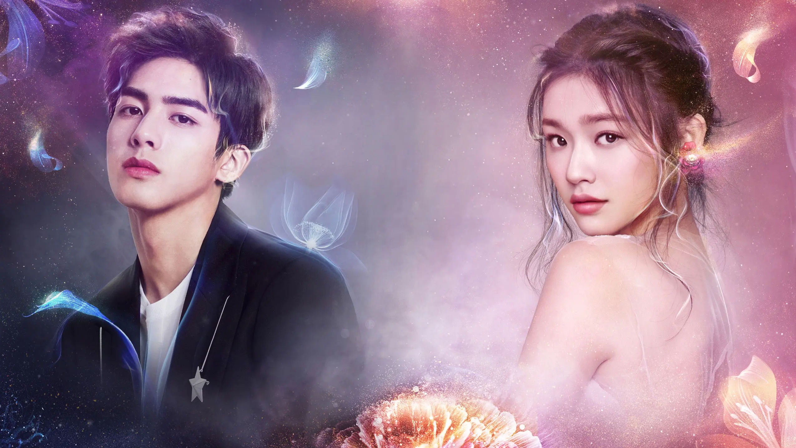 Beautiful Reborn Flower backdrop