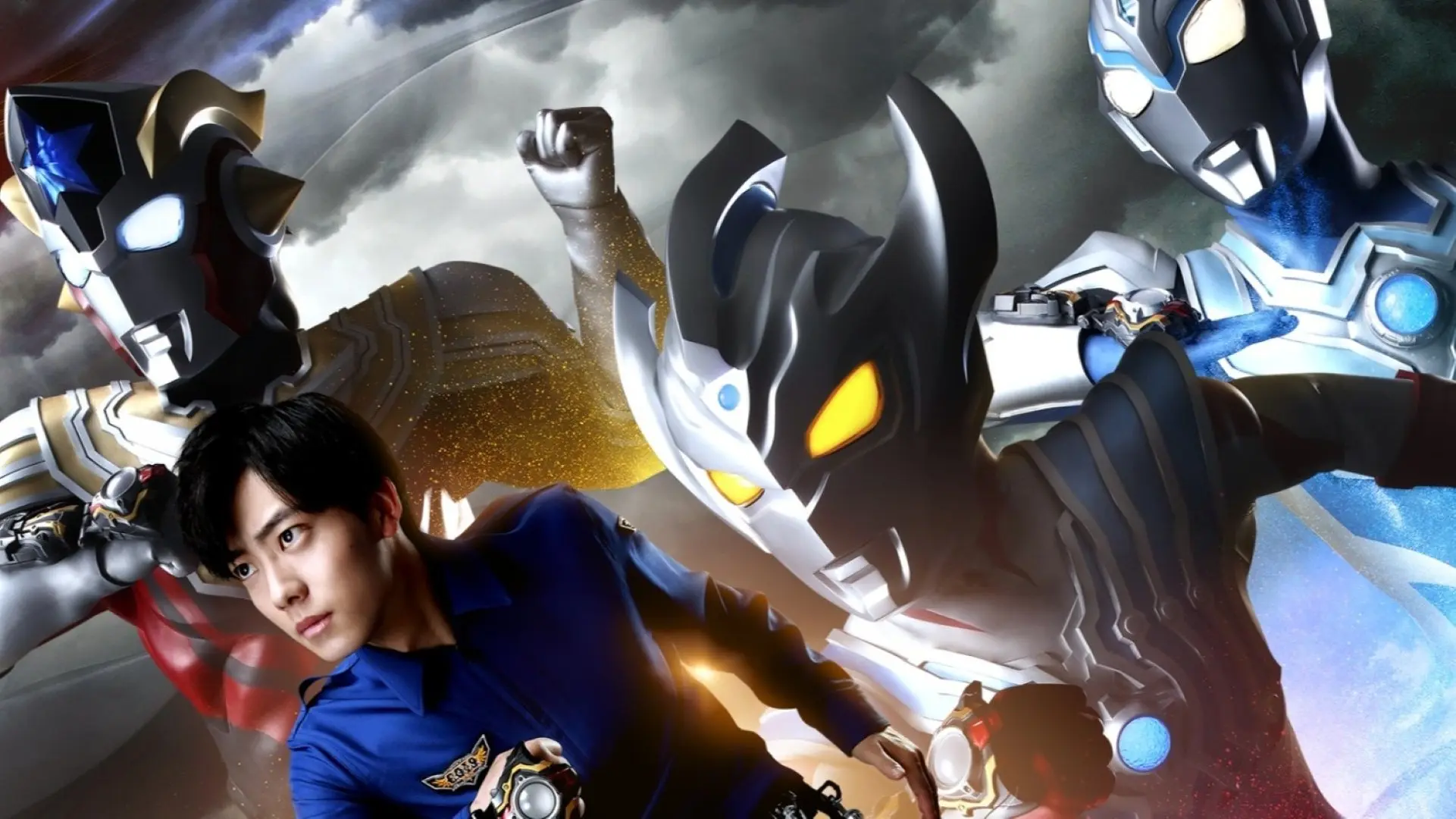 Ultraman Taiga backdrop