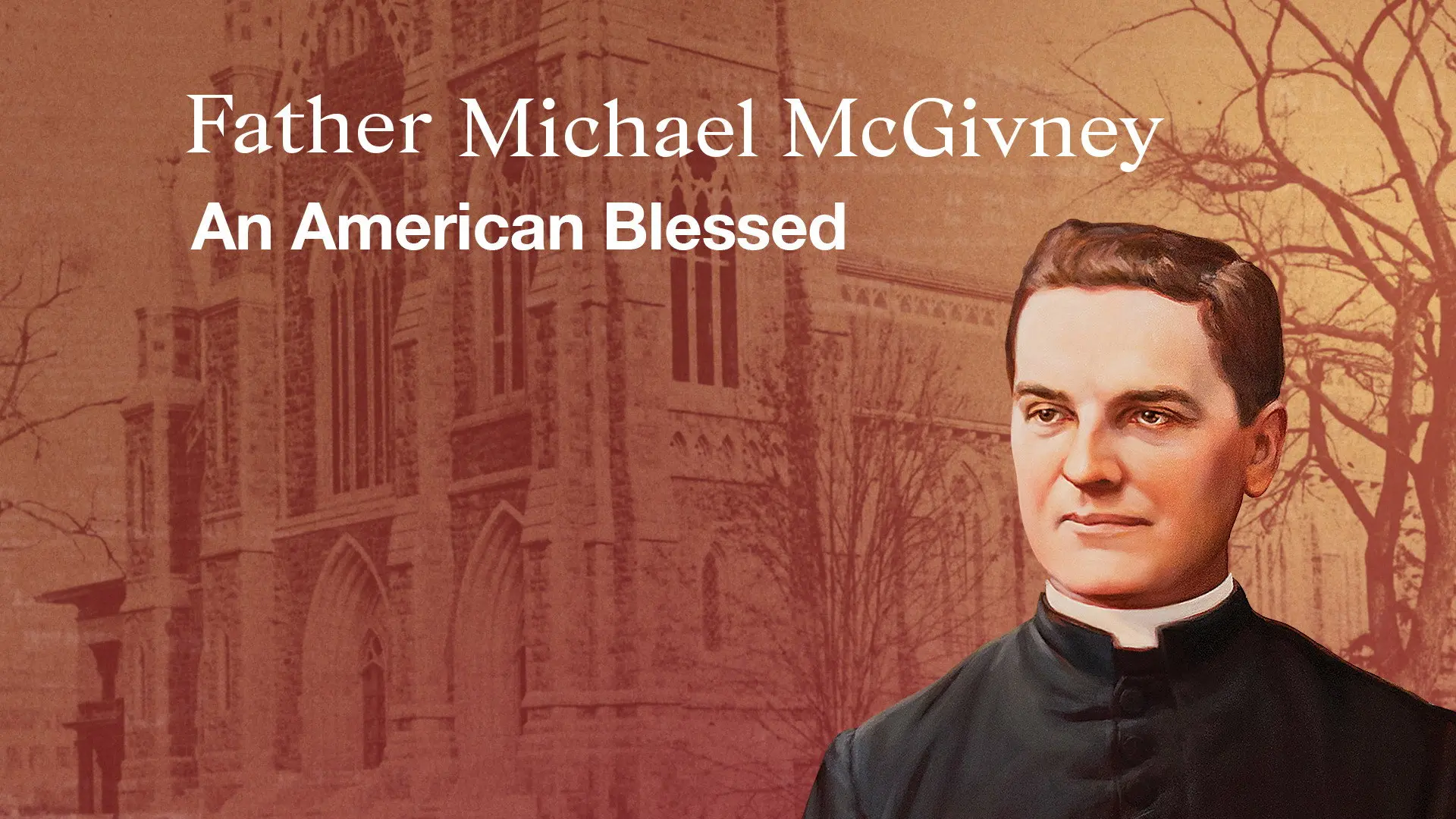 Father Michael McGivney backdrop
