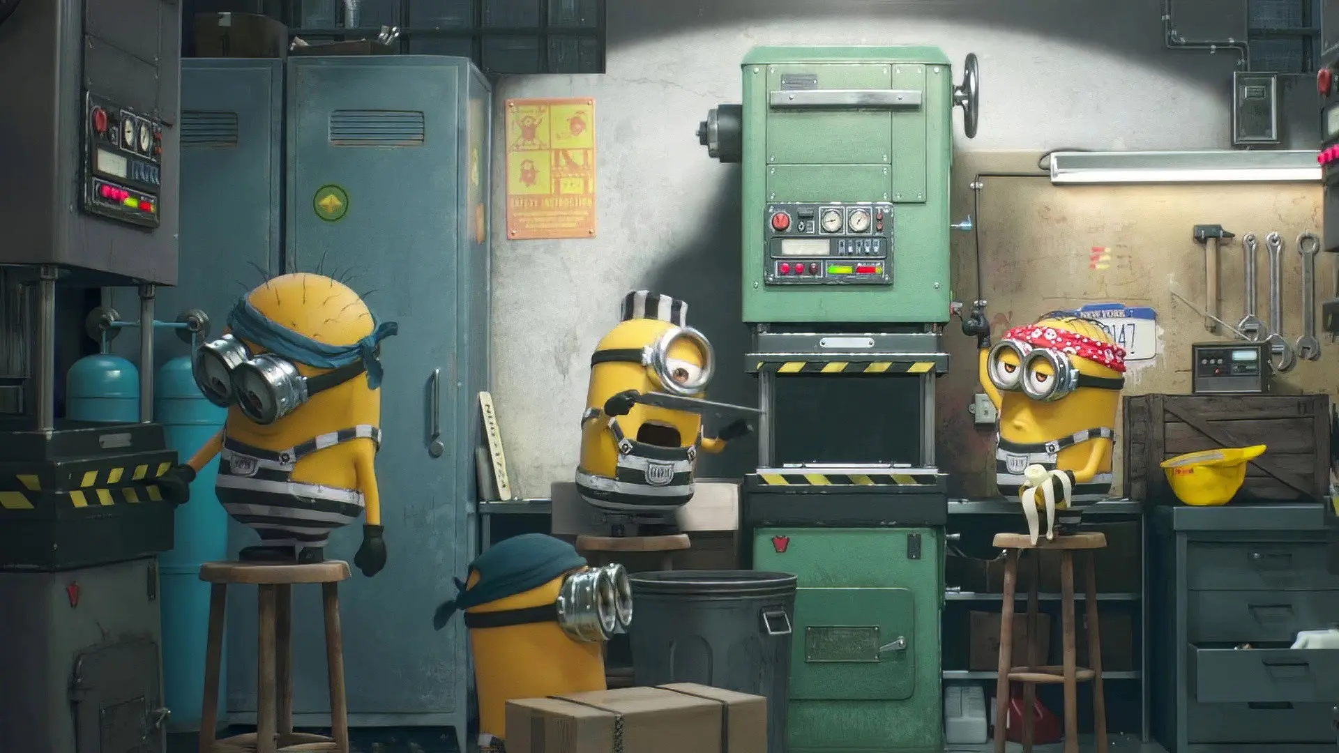 Minions & More 2 backdrop