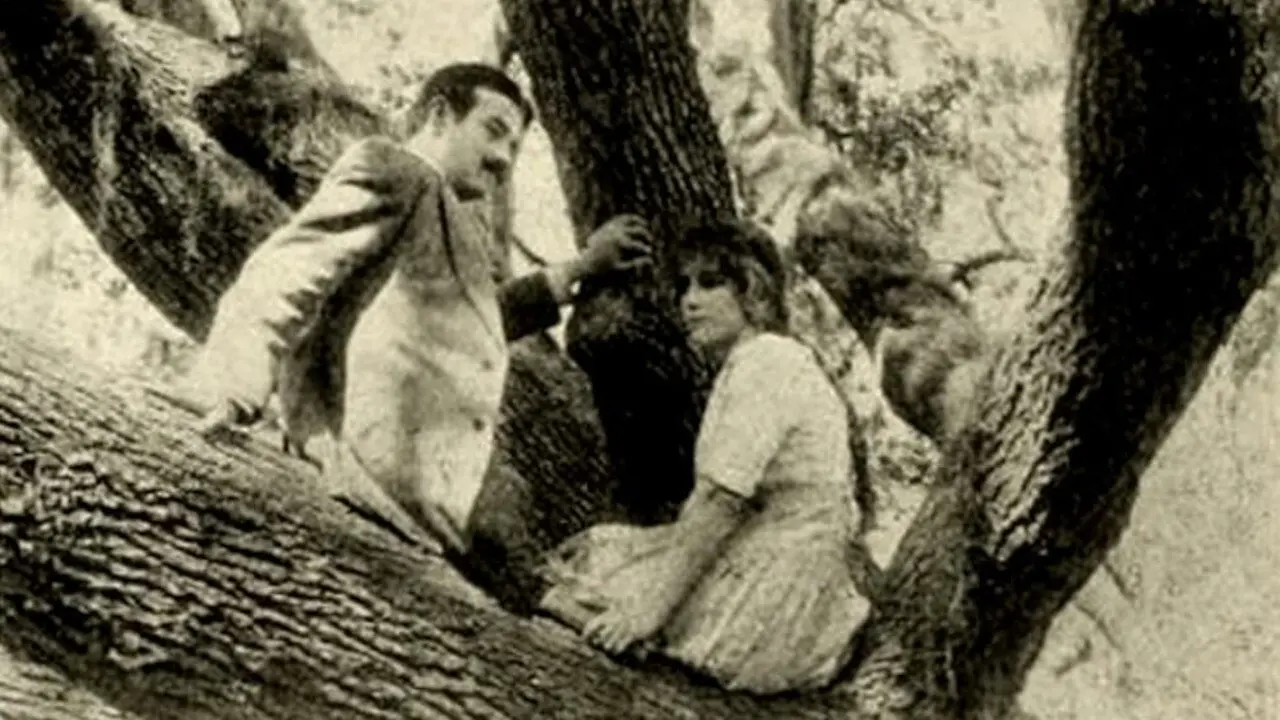 The Girl of the Grove backdrop