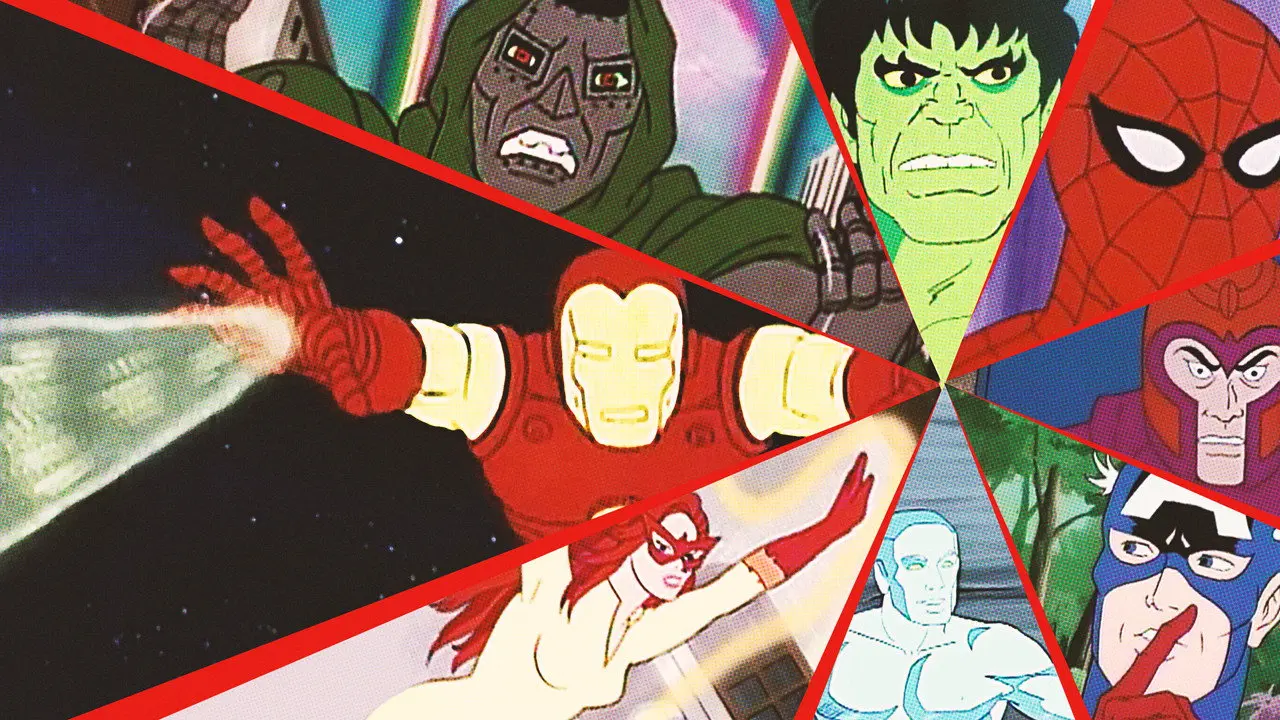 Marvel Mash-Up backdrop
