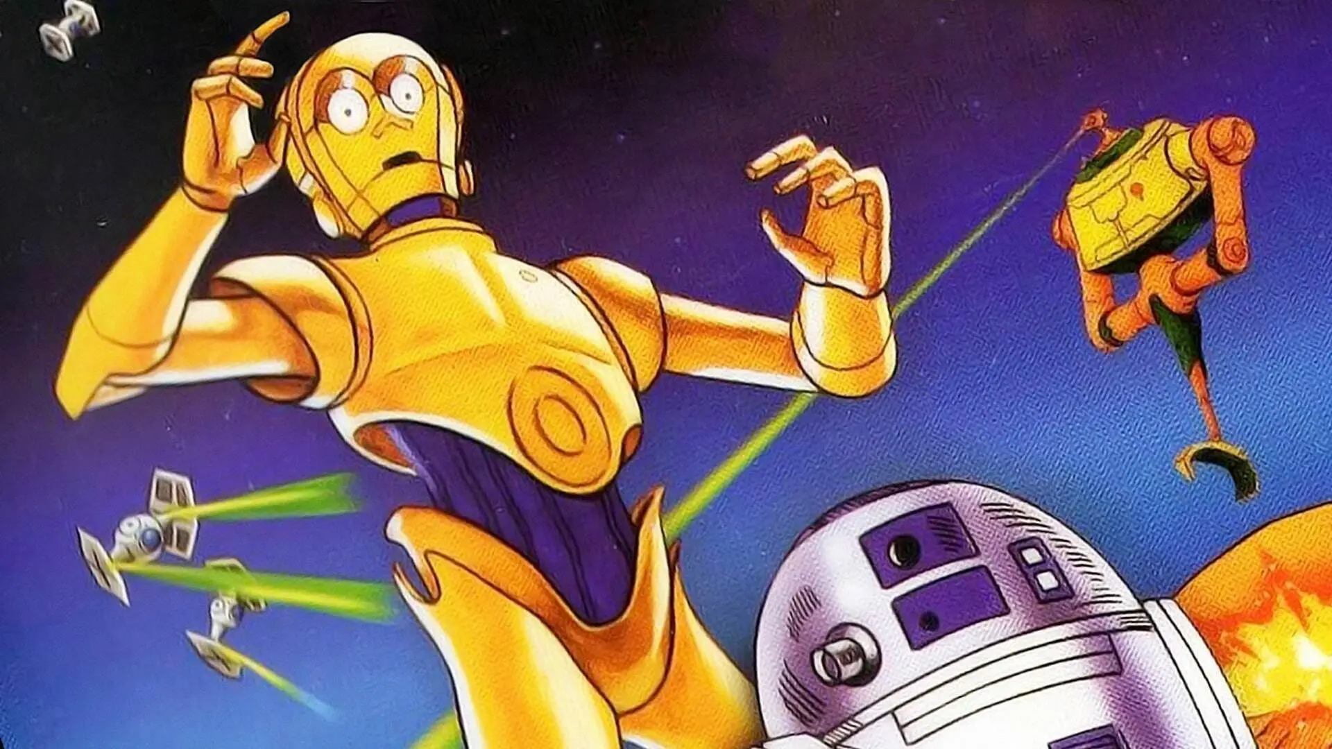 Star Wars: Droids backdrop