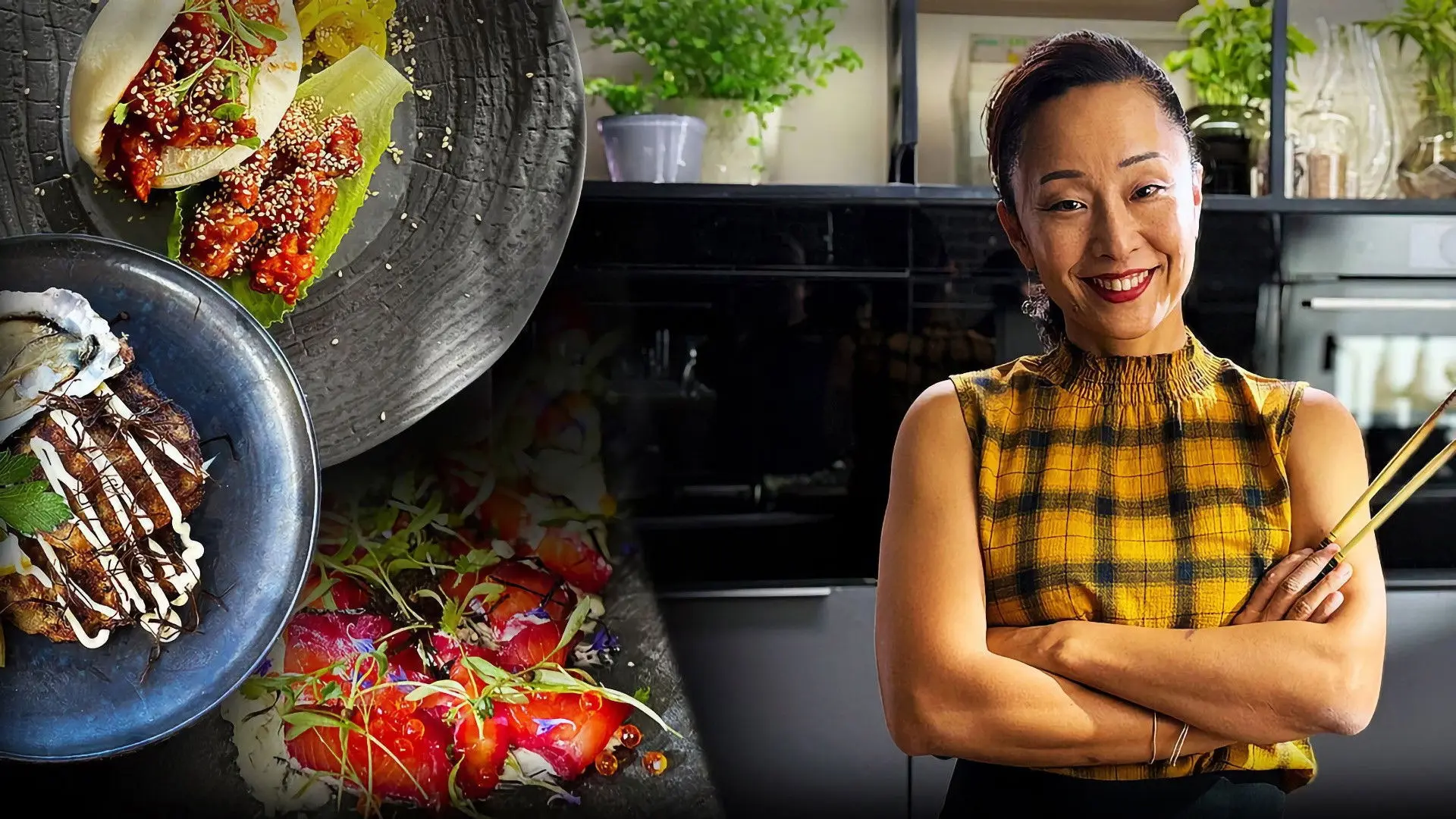 Sachie's Kitchen backdrop