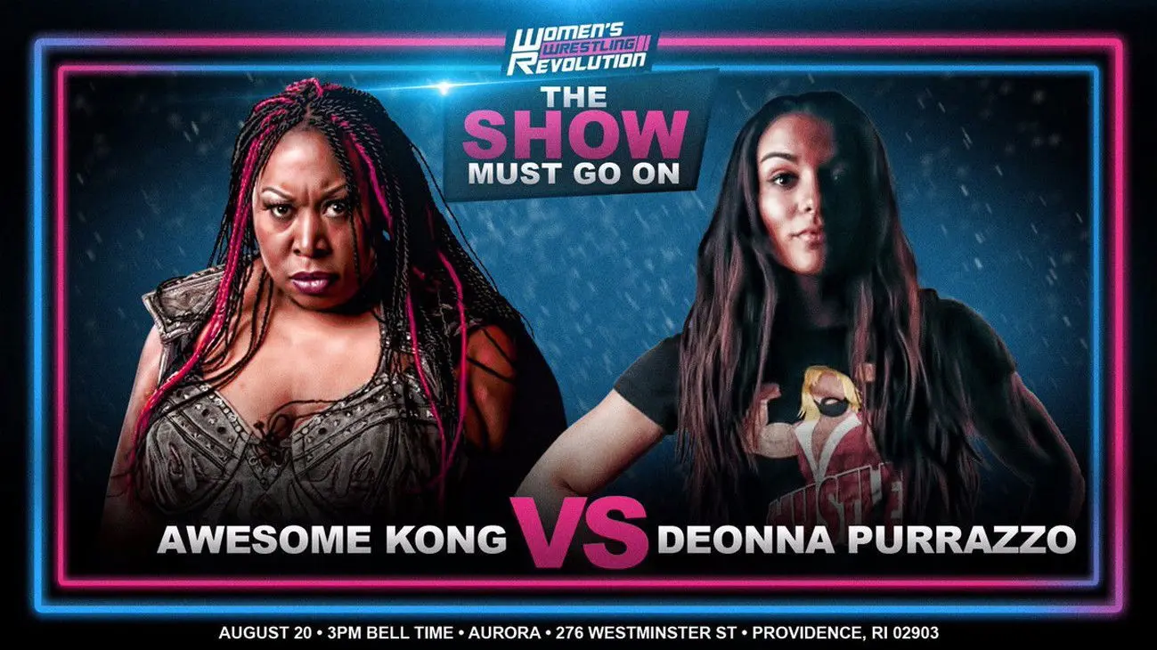 WWR The Show Must Go On backdrop