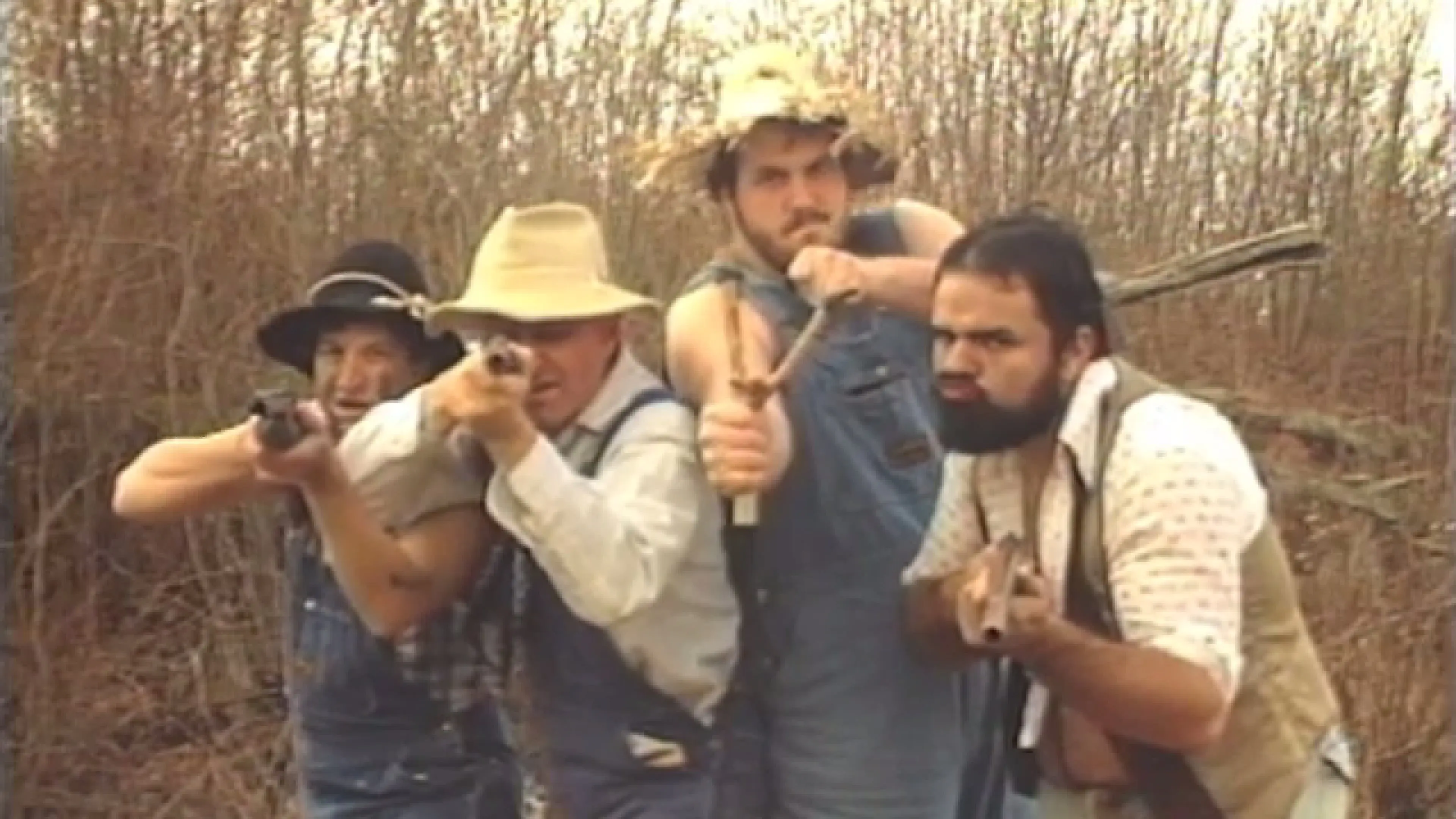 Redneck Zombies backdrop