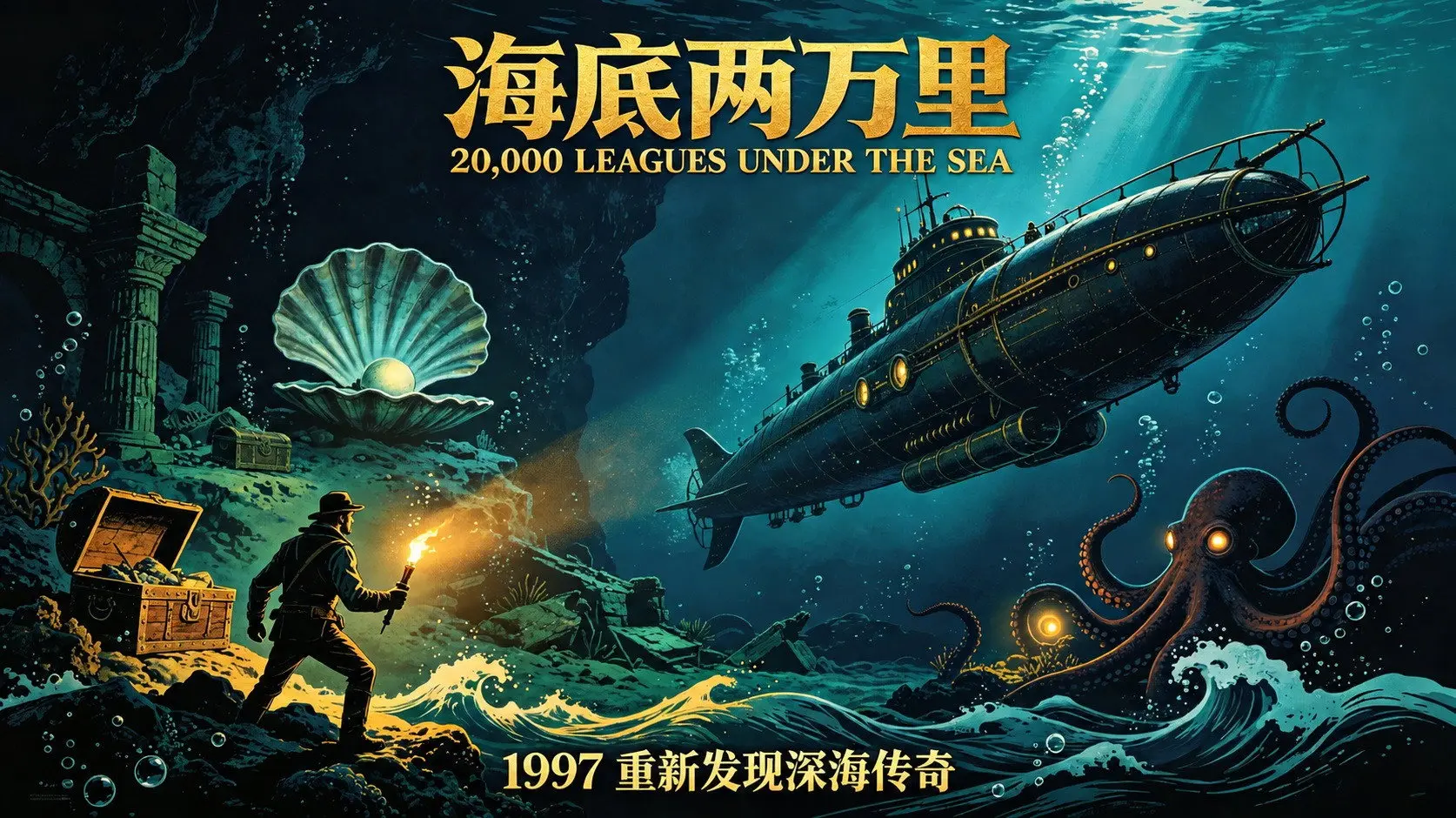 20,000 Leagues Under the Sea backdrop