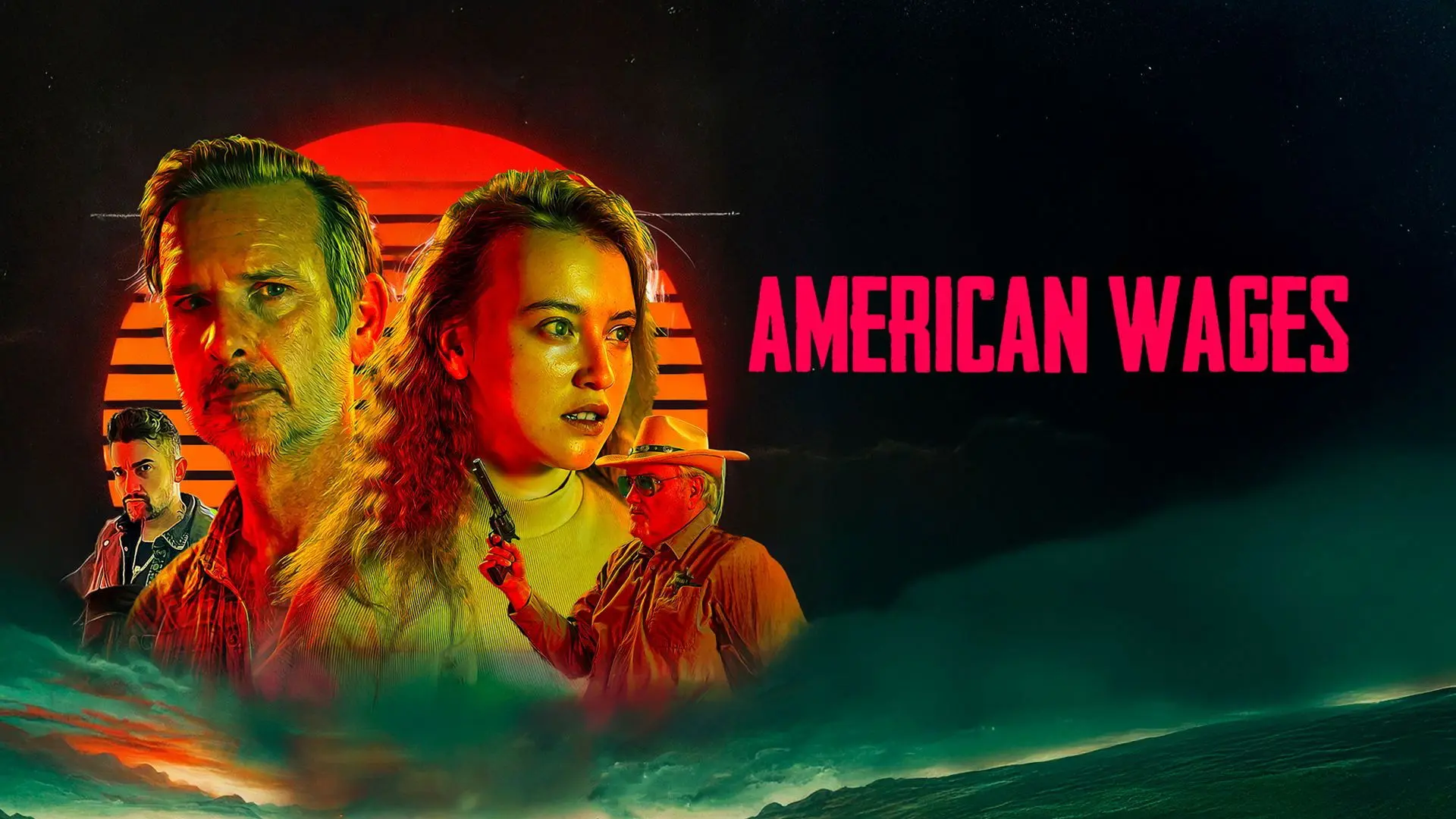 American Wages backdrop