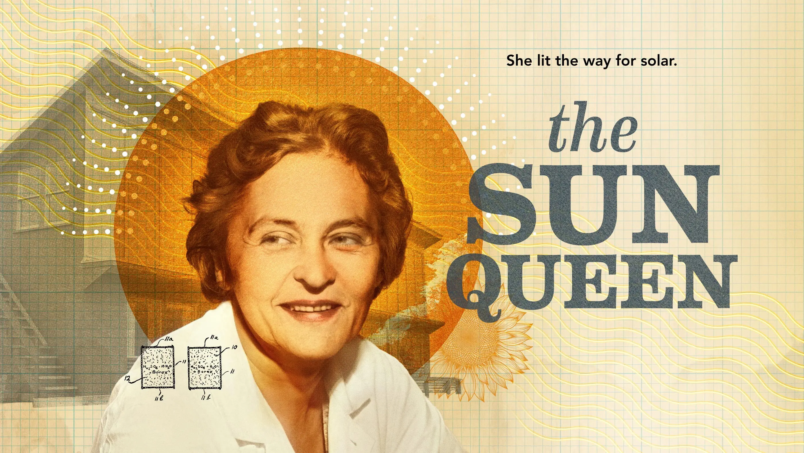 The Sun Queen backdrop