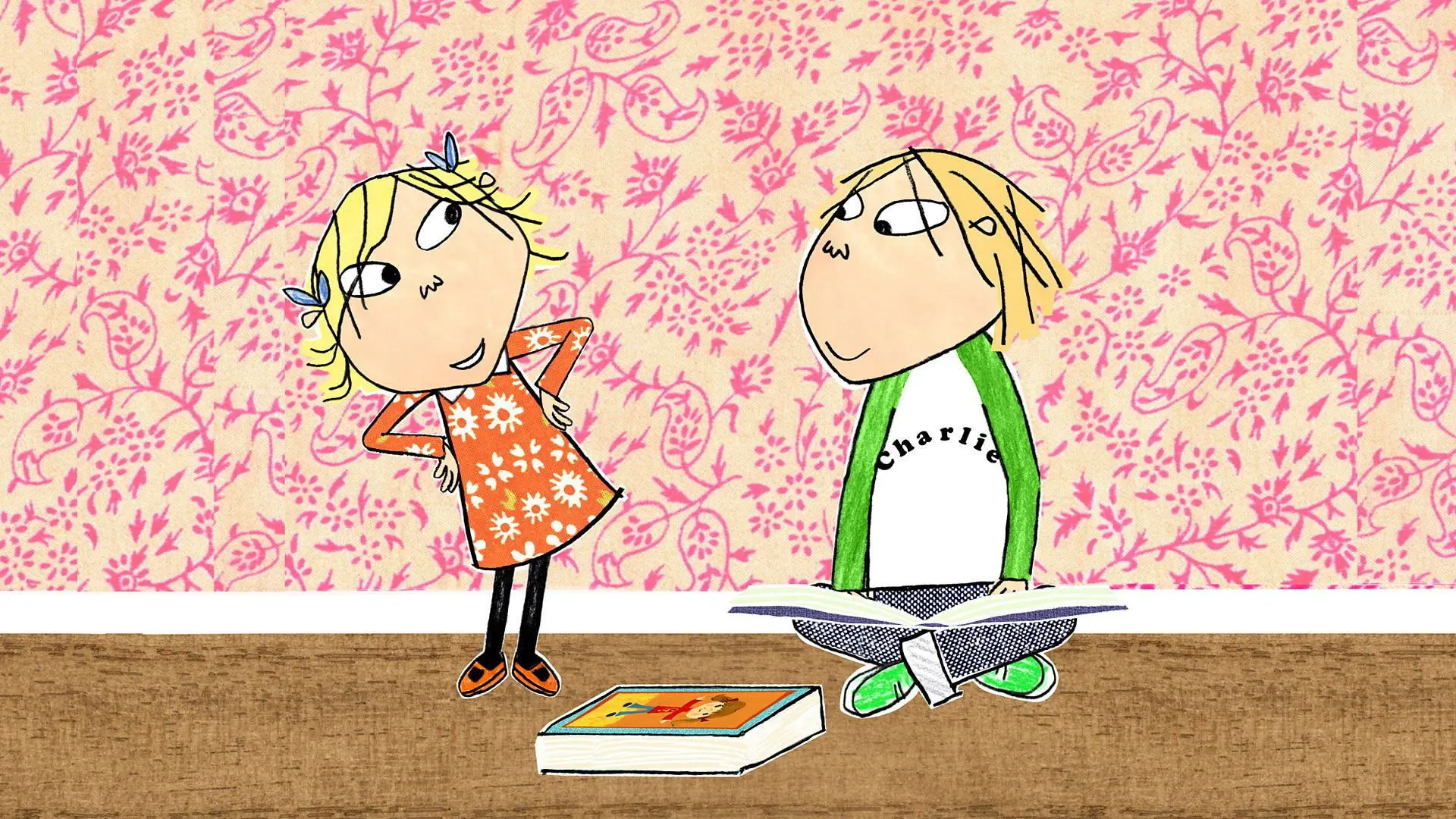 Charlie and Lola backdrop