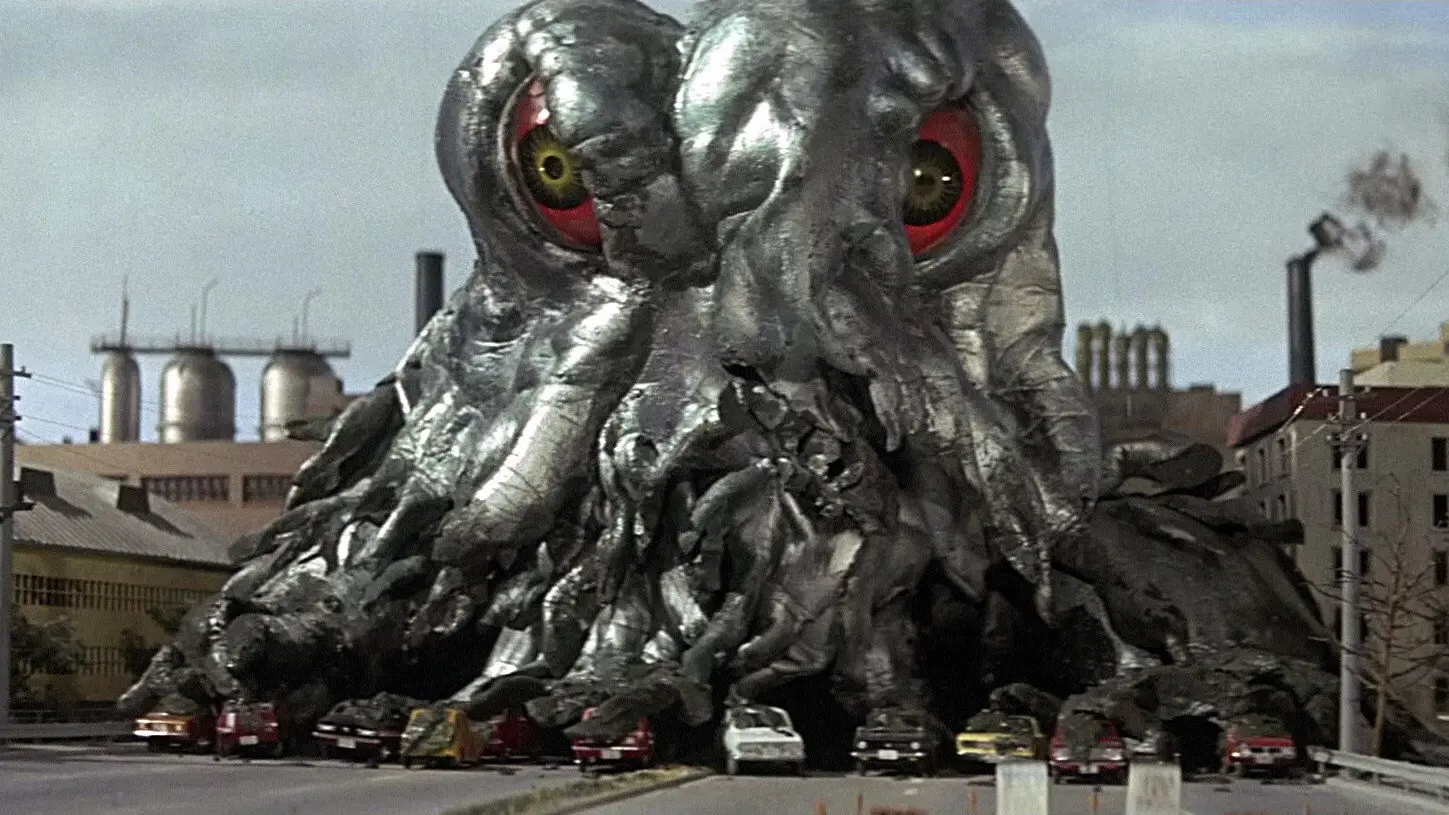 Godzilla vs. Hedorah backdrop