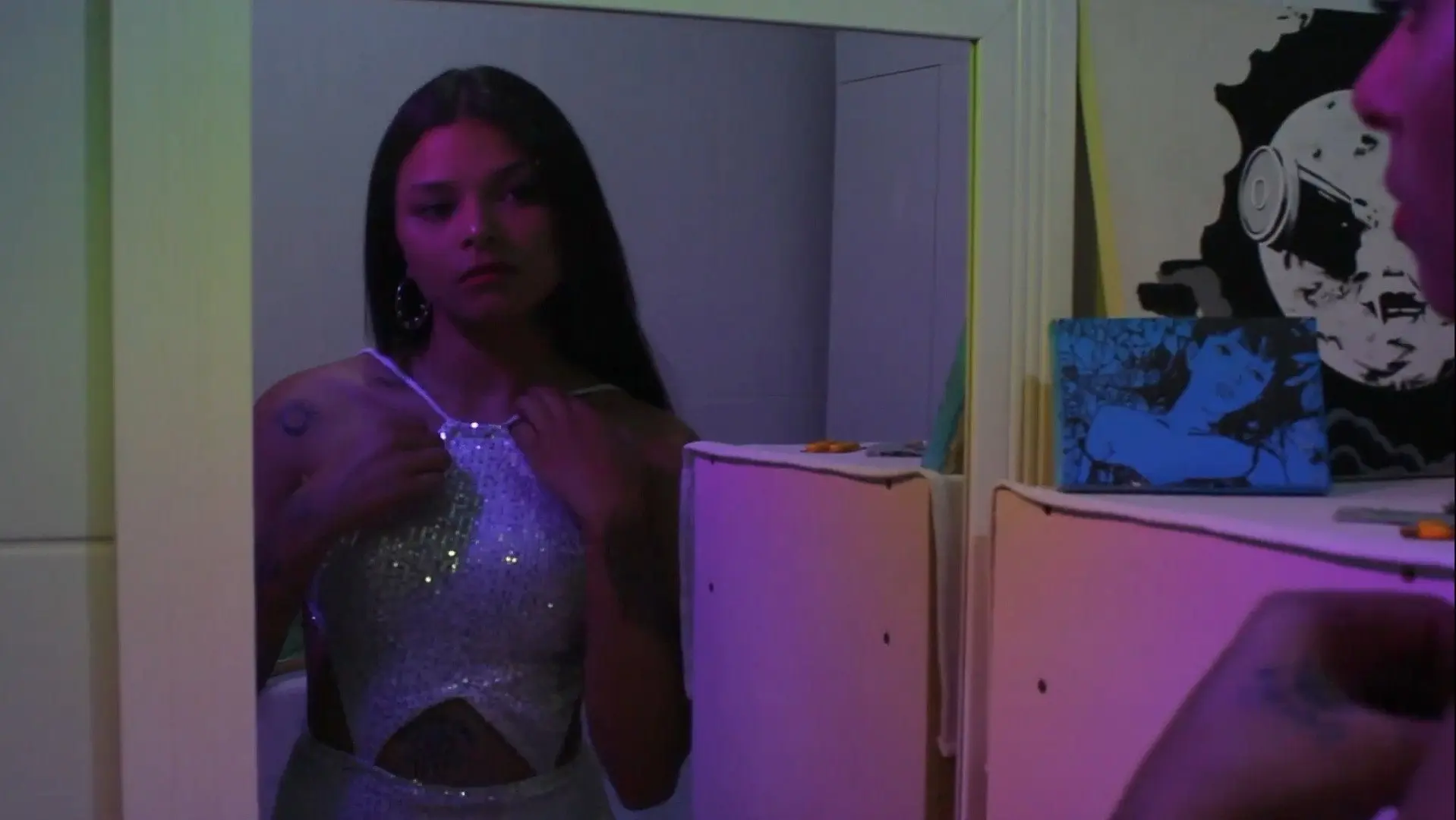 Edge of Her World backdrop