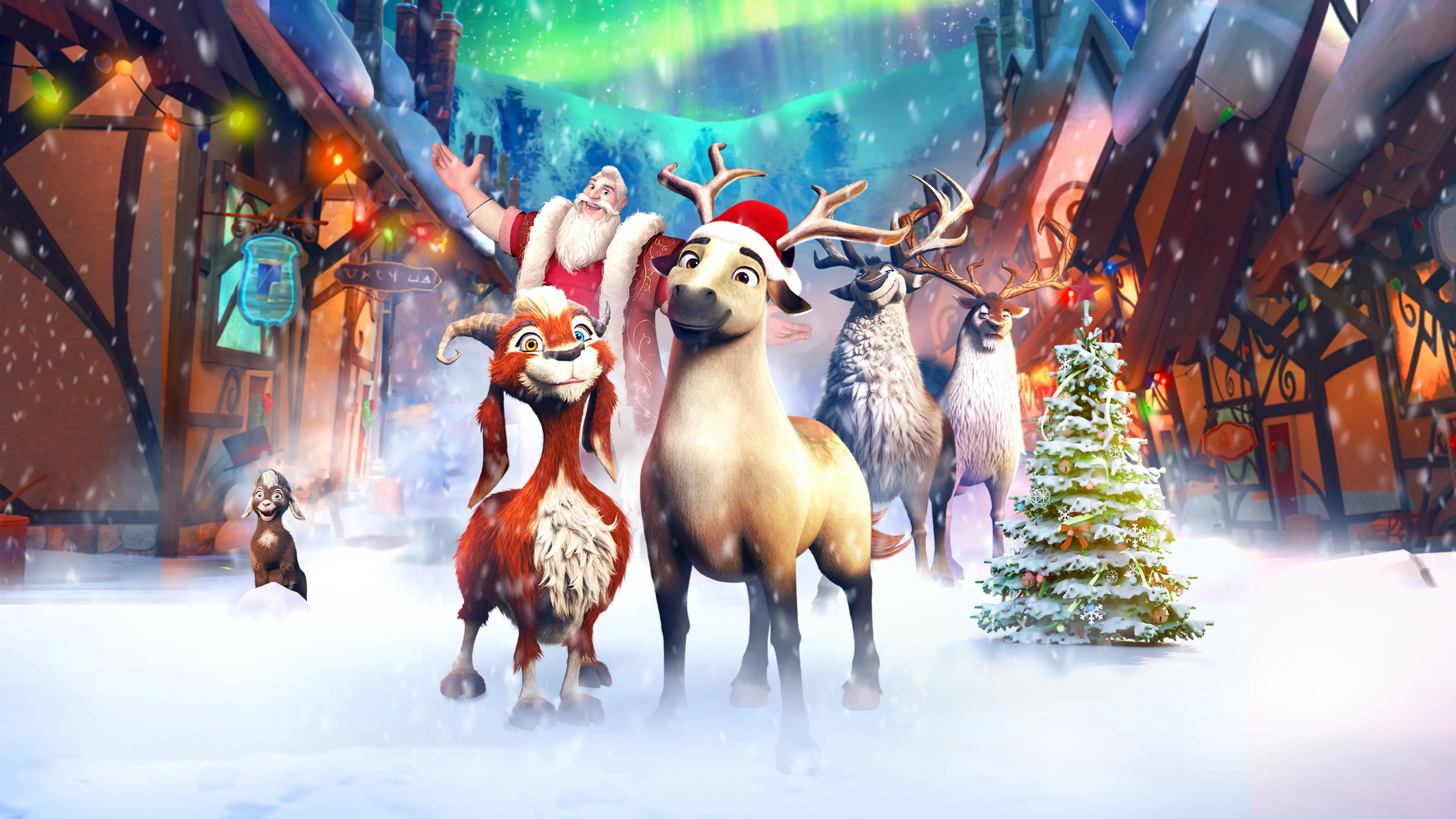 Elliot: The Littlest Reindeer backdrop