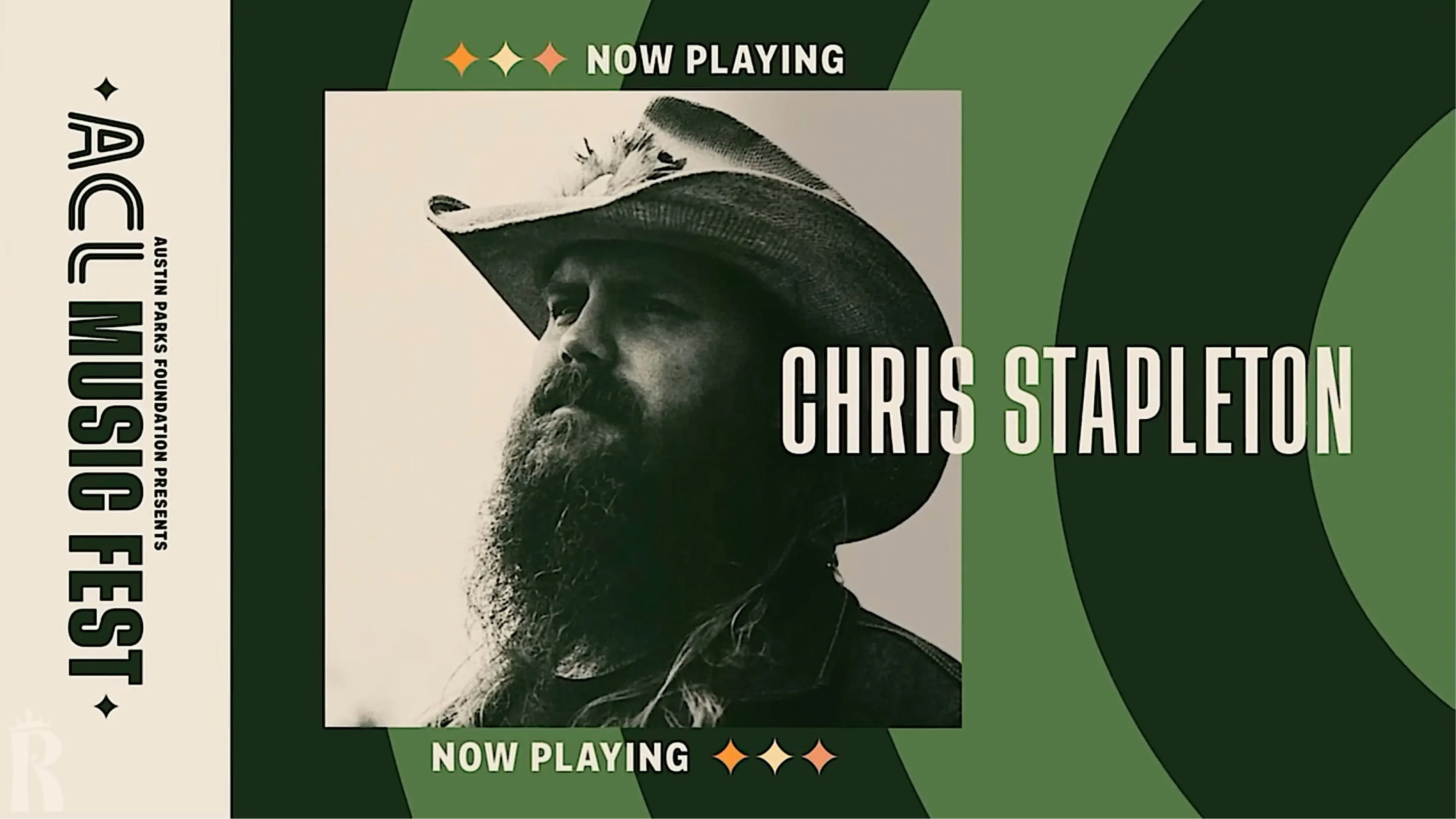 Chris Stapelton - Austin City Limits Music Festival 204 backdrop