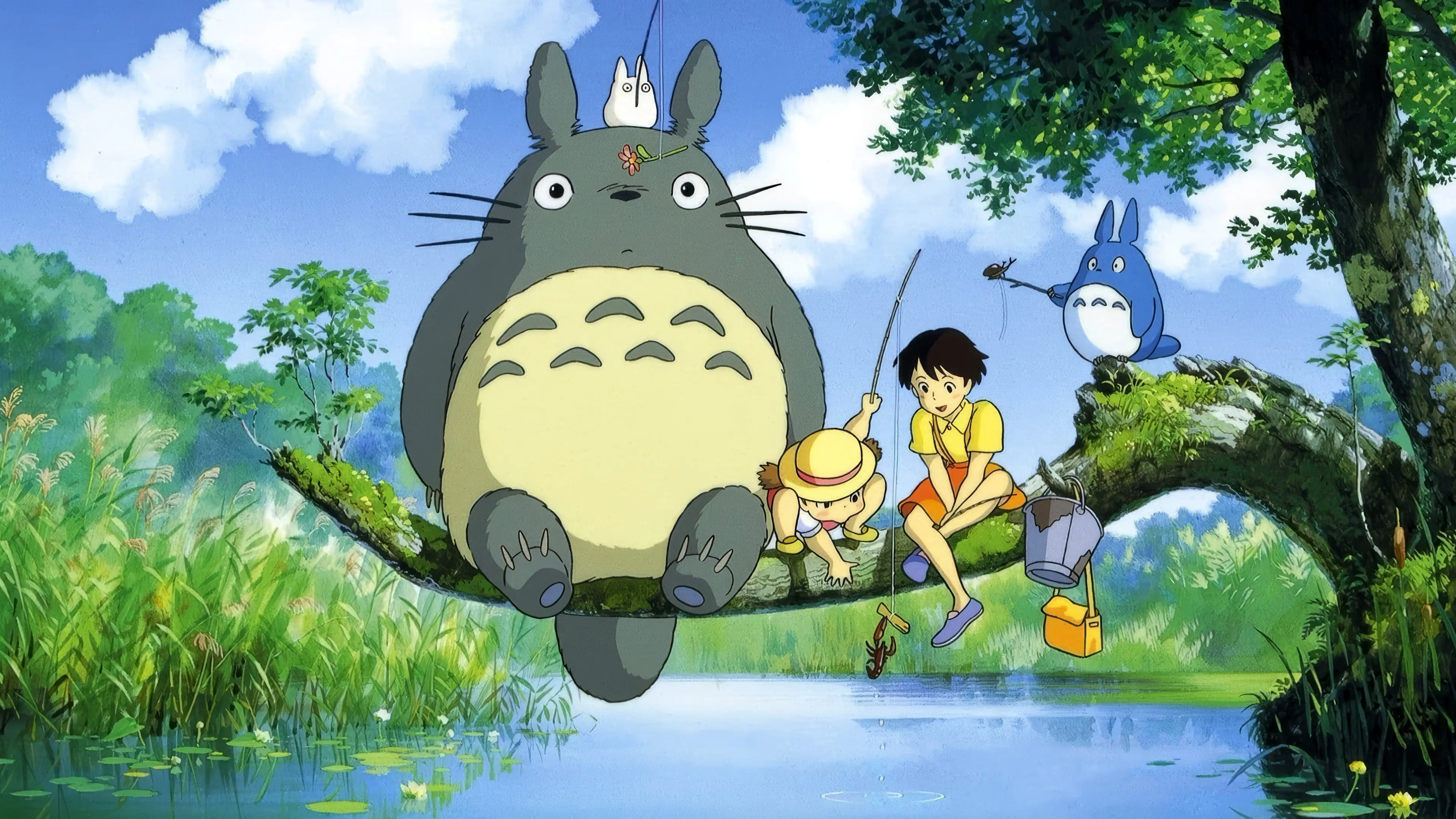 My Neighbor Totoro backdrop